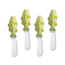 Load image into Gallery viewer, Mr. Spreader 4-Piece Bass Resin Cheese Spreader