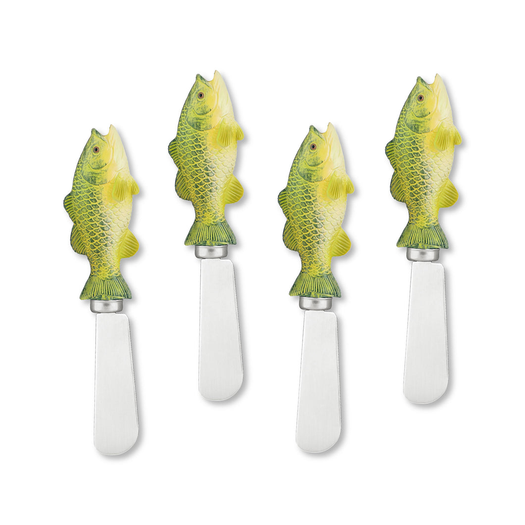 Mr. Spreader 4-Piece Bass Resin Cheese Spreader