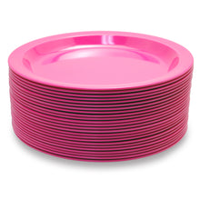 Load image into Gallery viewer, Gourmet Art 4-Piece Melamine 8 1/2&quot; Plate, Hot Pink