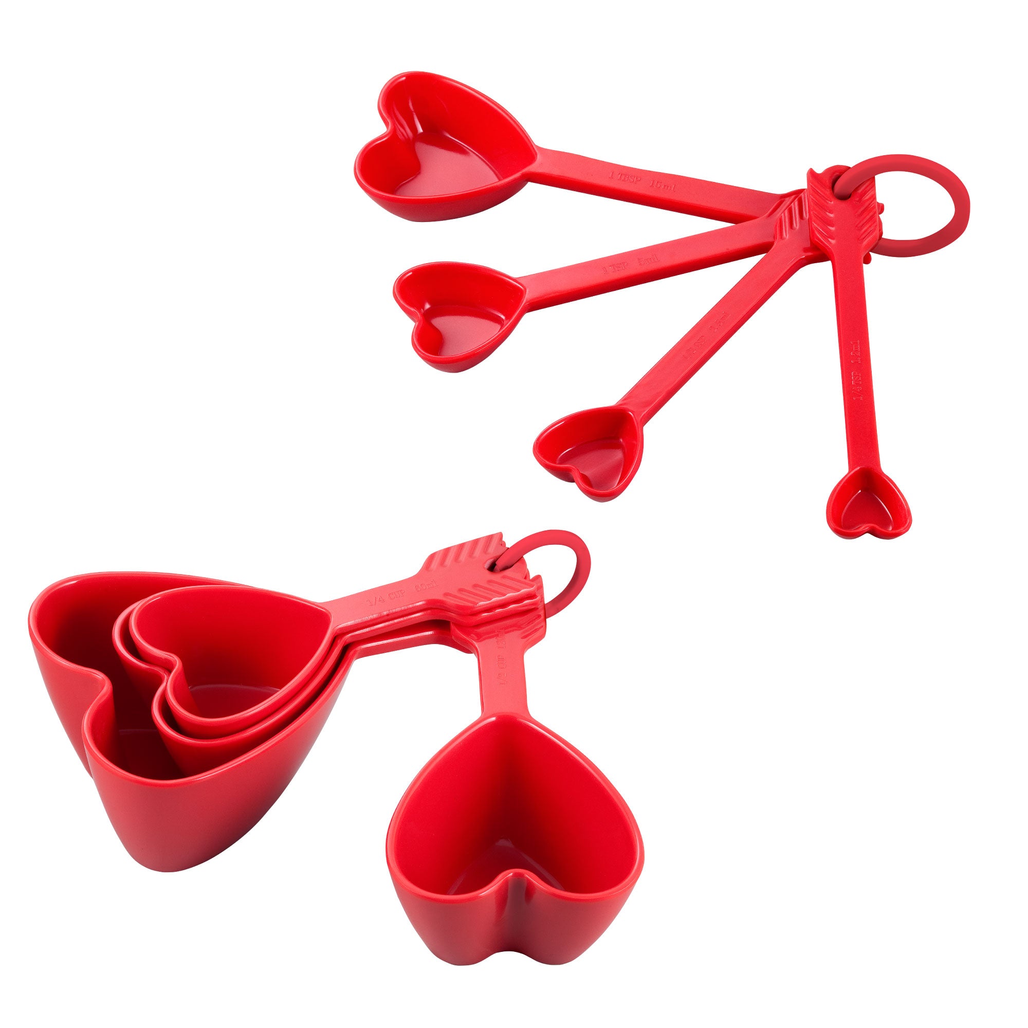 Gourmet Art Shell Measuring Cups and Spoons Set – KitchenRus