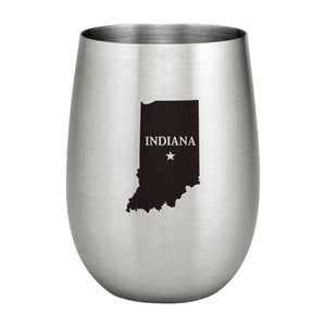 Supreme Stainless Steel Indiana 20 oz. Stemless Wine Glass