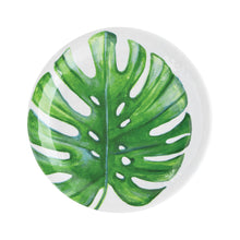 Load image into Gallery viewer, Gourmet Art 6-Piece Monstera Melamine 9 Plate