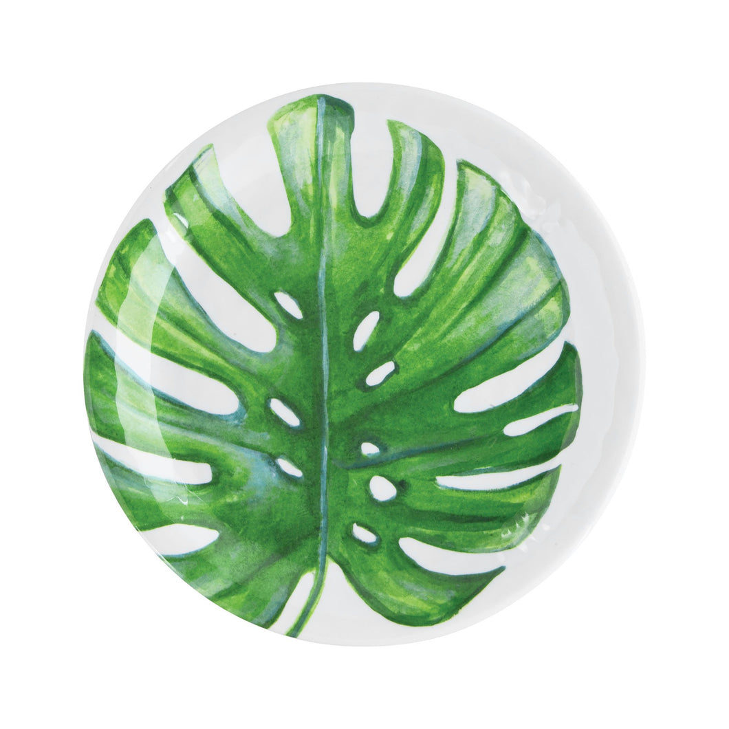 Gourmet Art 6-Piece Monstera Melamine 9 Plate