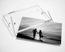 Load image into Gallery viewer, Acrylic 5 x 7 Magnetic Block Picture Frames