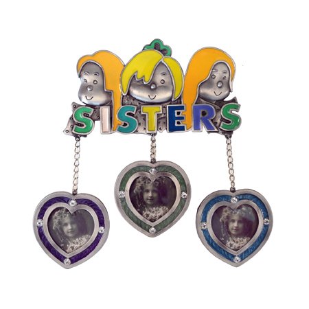 Sisters, 3 Holes Picture Frame