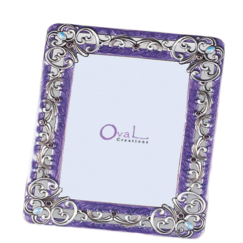 Purple Picture Frame, Green, 3.5